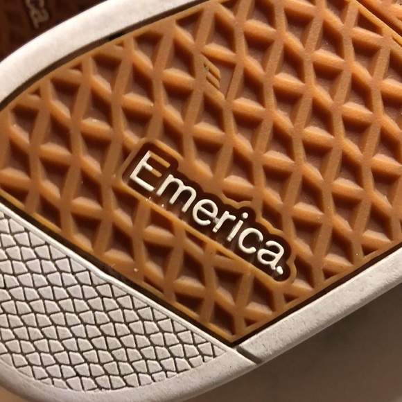 Emerica. The Romero laced leather grey sneakers. EUC! - Picture 7 of 7